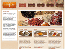 Tablet Screenshot of ehouseofspice.com